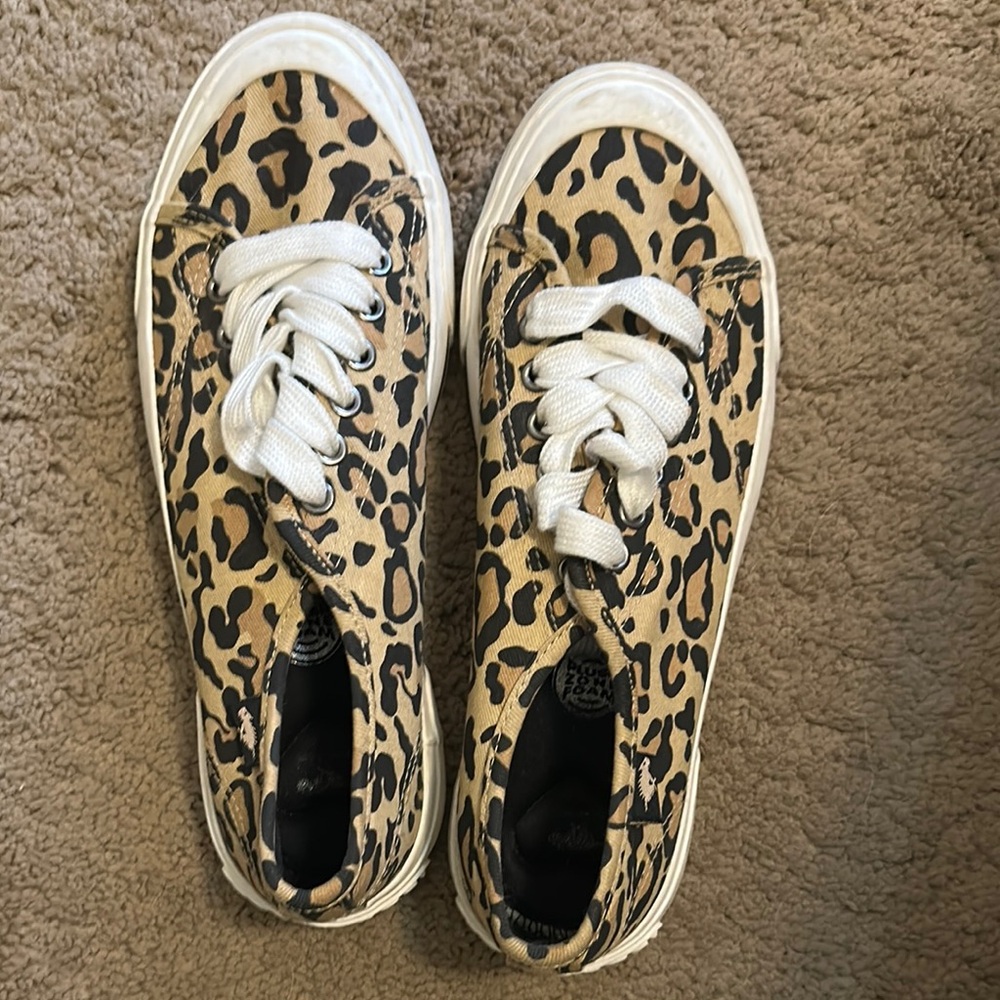 Women’s cheetah sneakers